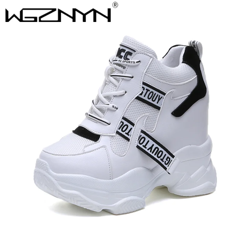 Classic Trendy Shoes Women High Top Sneakers Women Platform Ankle Boots Basket Femme Chaussures Femmes Height Increase Sneaker - Image 6