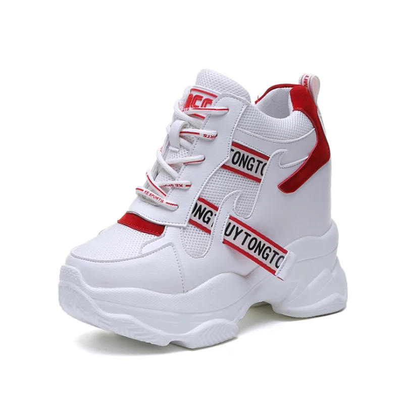 Classic Trendy Shoes Women High Top Sneakers Women Platform Ankle Boots Basket Femme Chaussures Femmes Height Increase Sneaker - Image 8