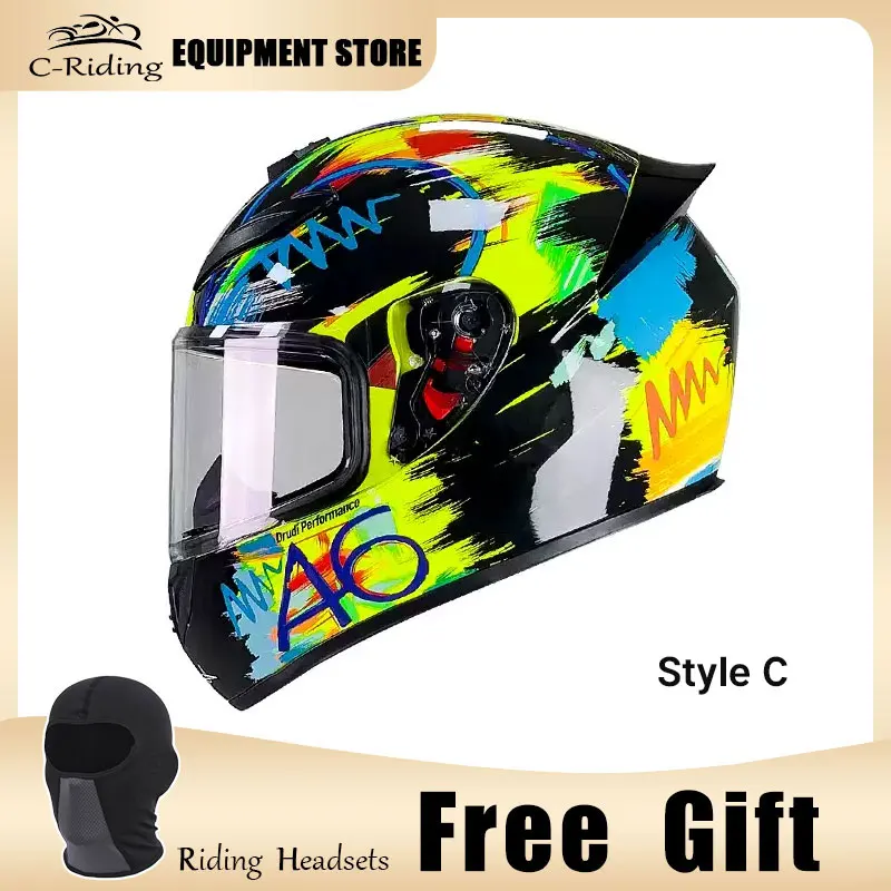 Full Face Helmet Casco Moto Capacete Motorcycle Helmet Racing Kask Casque Moto Full Face Kask Downhill DOT Approved - Image 9