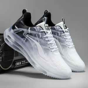 Men's Fashionable Basketball Shoes, with Air Cushioning, Comfortable and Non-Slip, Breathable and Shock-Absorbing, Suitable for Men's Outdoor Activities