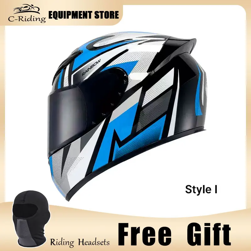 Full Face Helmet Casco Moto Capacete Motorcycle Helmet Racing Kask Casque Moto Full Face Kask Downhill DOT Approved - Image 13
