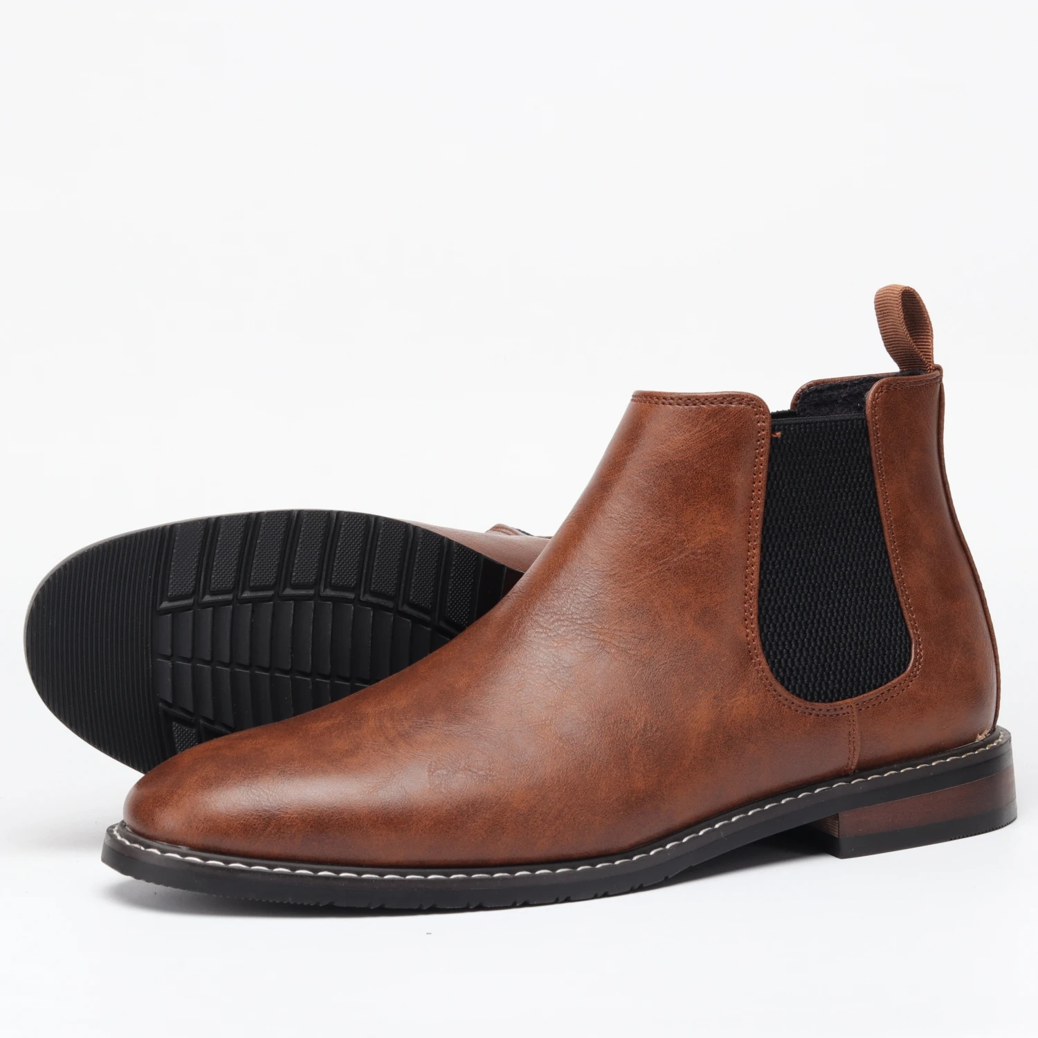 Comfortable Chelsea Boots for Men Fashionable Leather Footwear 2025 Brand Men's Boots - Image 8