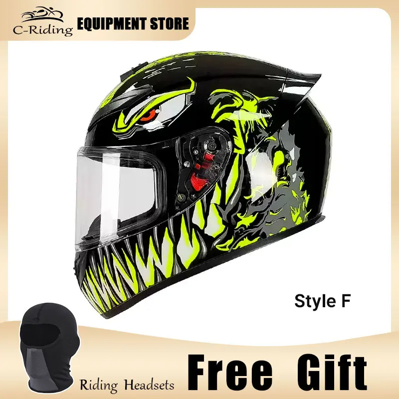 Full Face Helmet Casco Moto Capacete Motorcycle Helmet Racing Kask Casque Moto Full Face Kask Downhill DOT Approved - Image 17