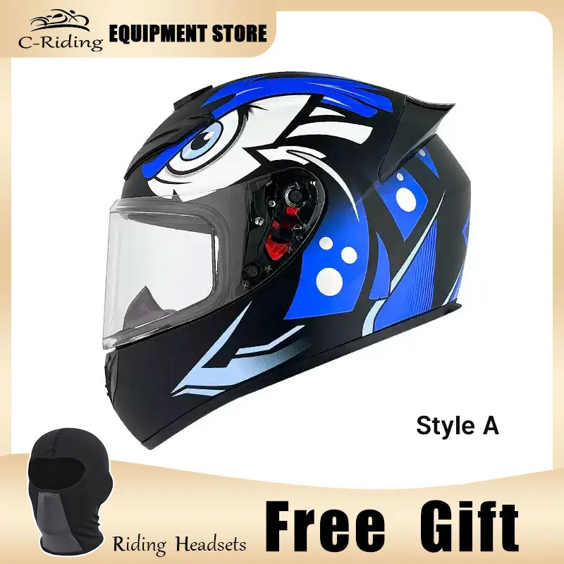 Full Face Helmet Casco Moto Capacete Motorcycle Helmet Racing Kask Casque Moto Full Face Kask Downhill DOT Approved - Image 8