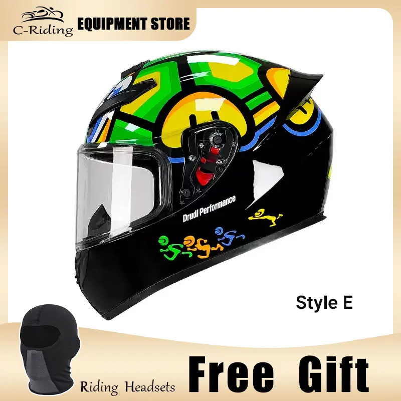 Full Face Helmet Casco Moto Capacete Motorcycle Helmet Racing Kask Casque Moto Full Face Kask Downhill DOT Approved - Image 16