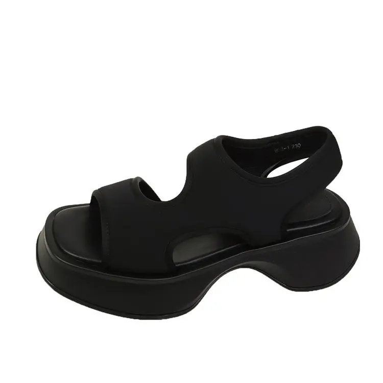 Compensées pour Femme Chaussures à Semelles, Sandales de dehors à Semelle Souple, Marche en Plein Air, à la Mode - Image 6