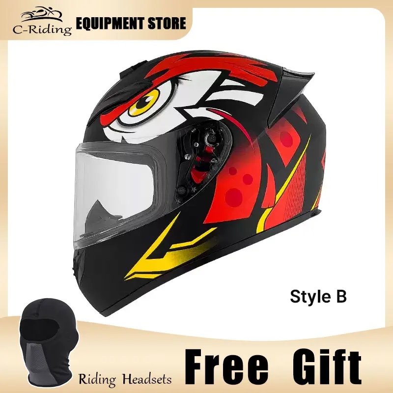 Full Face Helmet Casco Moto Capacete Motorcycle Helmet Racing Kask Casque Moto Full Face Kask Downhill DOT Approved - Image 7