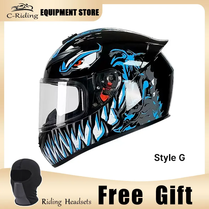 Full Face Helmet Casco Moto Capacete Motorcycle Helmet Racing Kask Casque Moto Full Face Kask Downhill DOT Approved - Image 18