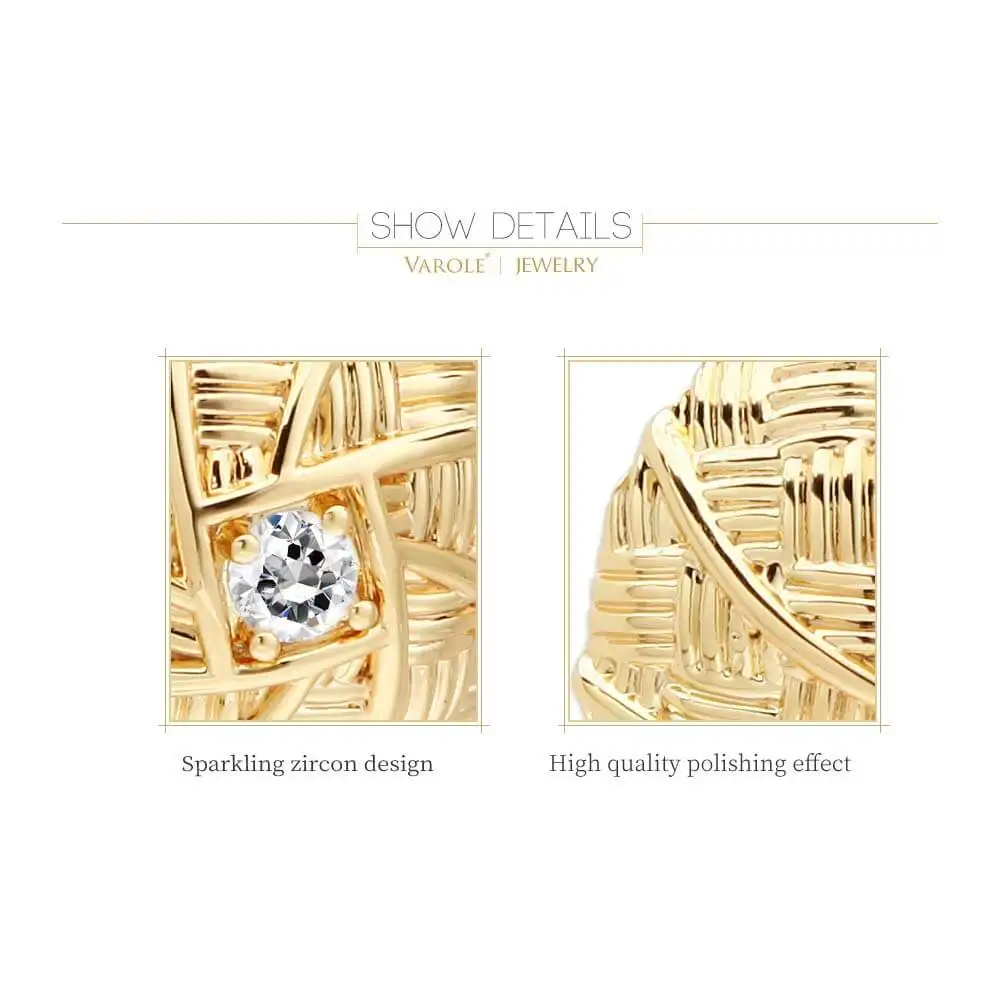 VAROLE Circle Ear Cuff Clip On Earrings For Women Gold Color Earcuff Earings Without Piercing Fashion Jewelry Boucle Oreille - Image 5