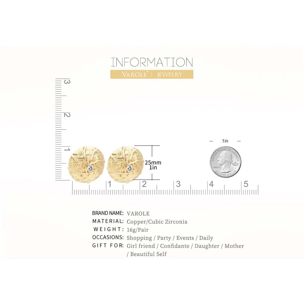 VAROLE Circle Ear Cuff Clip On Earrings For Women Gold Color Earcuff Earings Without Piercing Fashion Jewelry Boucle Oreille - Image 4