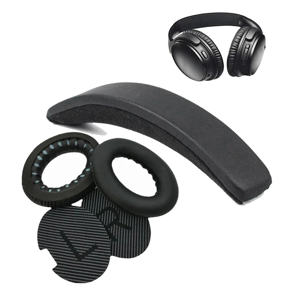 Replacement Ear Pads Earpads Headband for Bose QuietComfort QC 2 15 25 35 Ear Cushion QC2 QC15 QC25 QC35 SoundTrue Headphones - Image 5