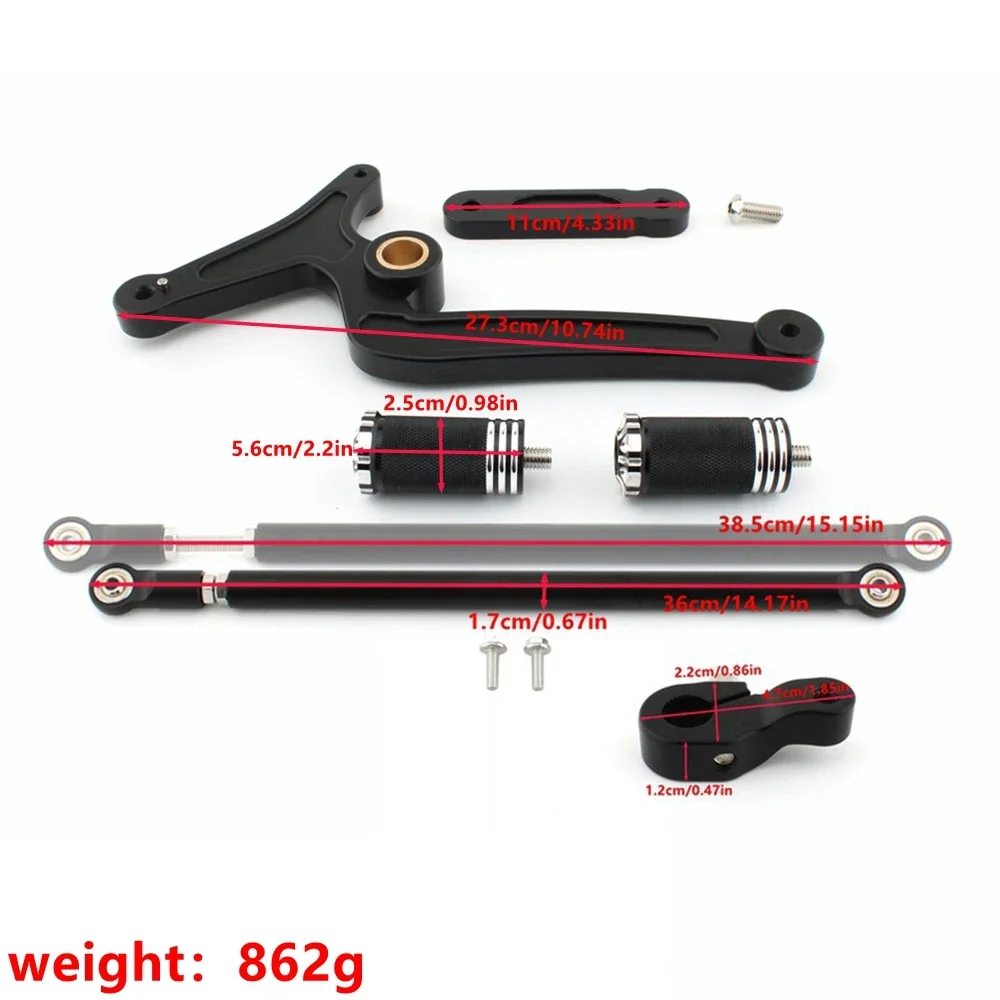 For Indian Scouts Hussar Bobber/ Scout Sixty 2015-2024 2025 Motorcycle Shift Linkage Rod&Gear Shift Lever&Shift Rocker Arm - Image 6