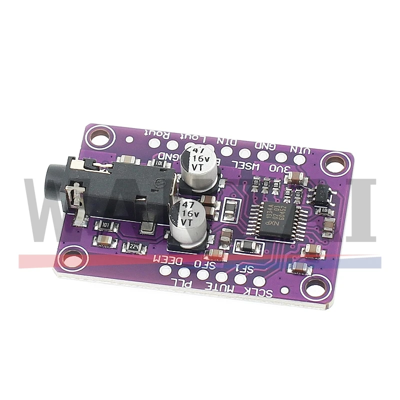UDA1334A DAC Module UDA1334 I2S DAC Audio Stereo Decoder Module Board For Arduino 3.3V - 5V - Image 6