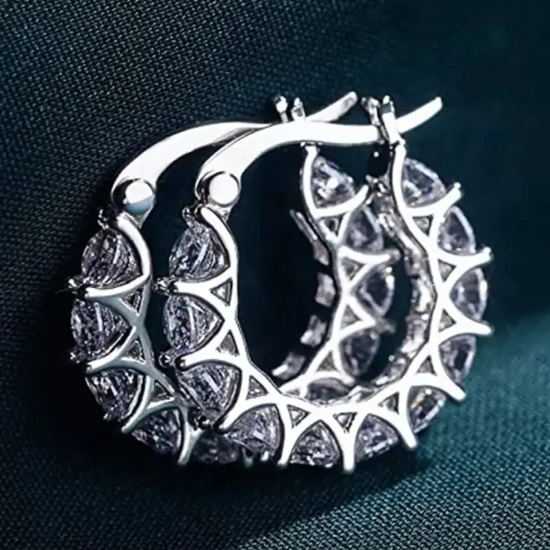 Boucle D’oreille Femmes Women Hoop Earrings Stylish Girl Accessories Party Daily Wearable Fashion Jewelry Piercing Бижутерия - Image 8