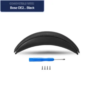 Carberon Replacement Headband Cushion for Bose OE2 Headphone,Black