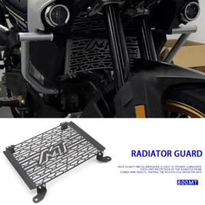 2021 2022 2023 For CFMOTO 800MT 800 MT 800mt 800 mt Motorcycle Black Radiator Grille Guard Oil Cooler Cooling Cover Protection