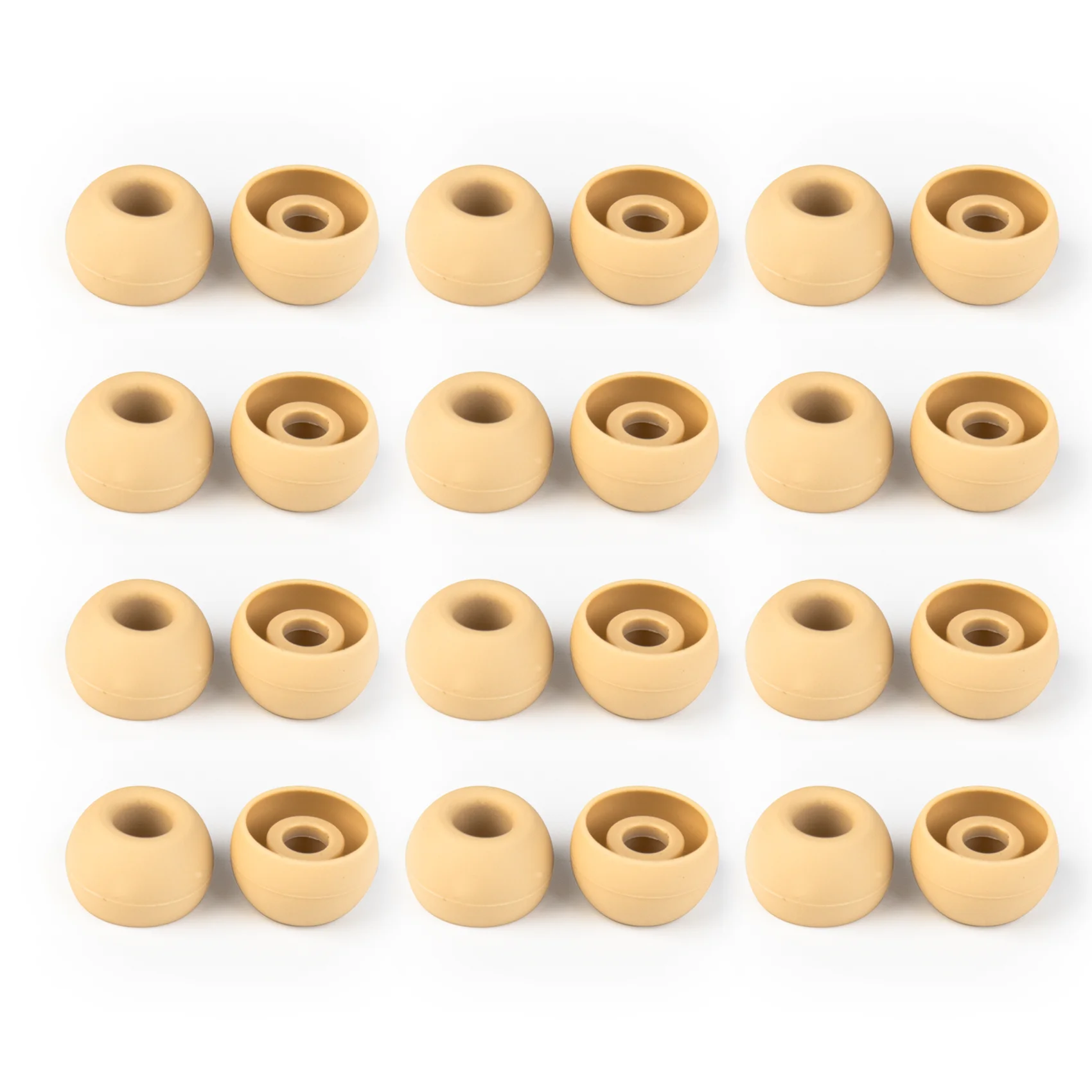 KBEAR 4540 coffee Silicone Eartips Ergonomically Designed Earcap Optional XS/S/M/L size and combination set Comfortable Earmuffs - Image 20