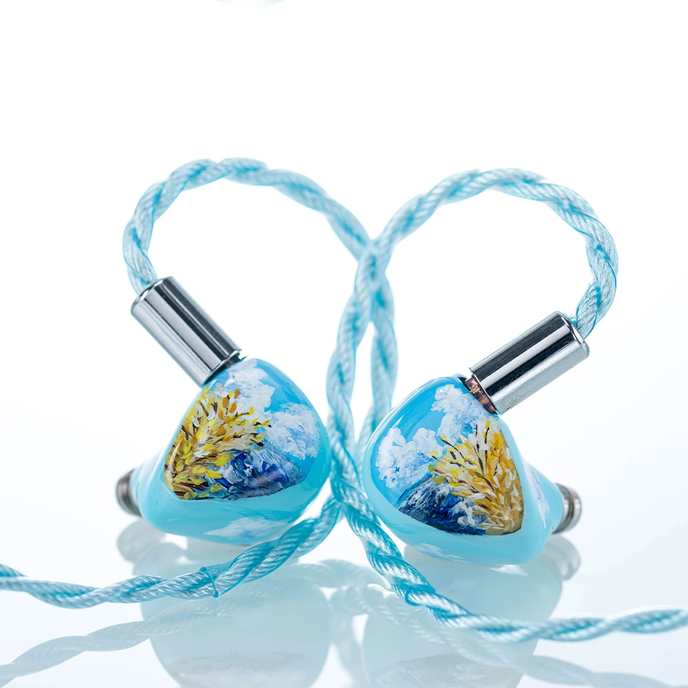 QoA Cloud Scape In Ear Earphone 1 Dynamic + 1 Planar Headphone With 3.5mm 4.4mm Plug Earbuds HiFi Wired Headset Cable IEMs - Image 5