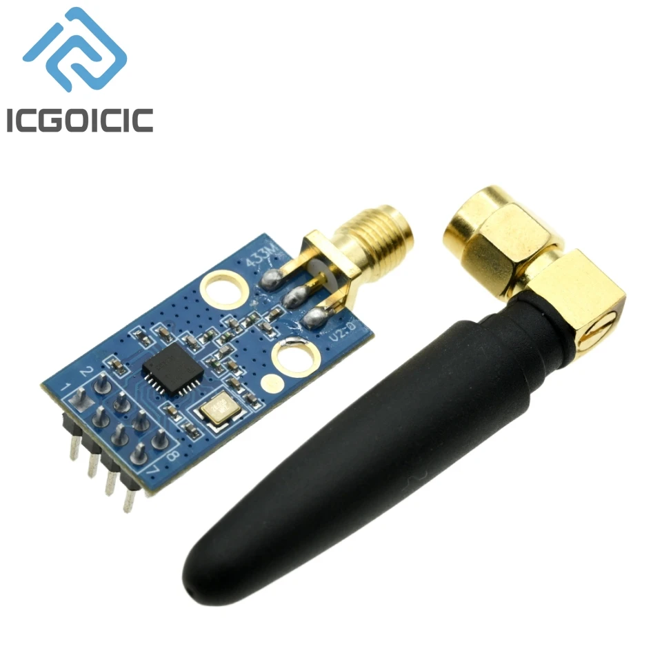 CC1101 Wireless Module With SMA Antenna Wireless Transceiver Module For Arduino 433MHZ - Image 2