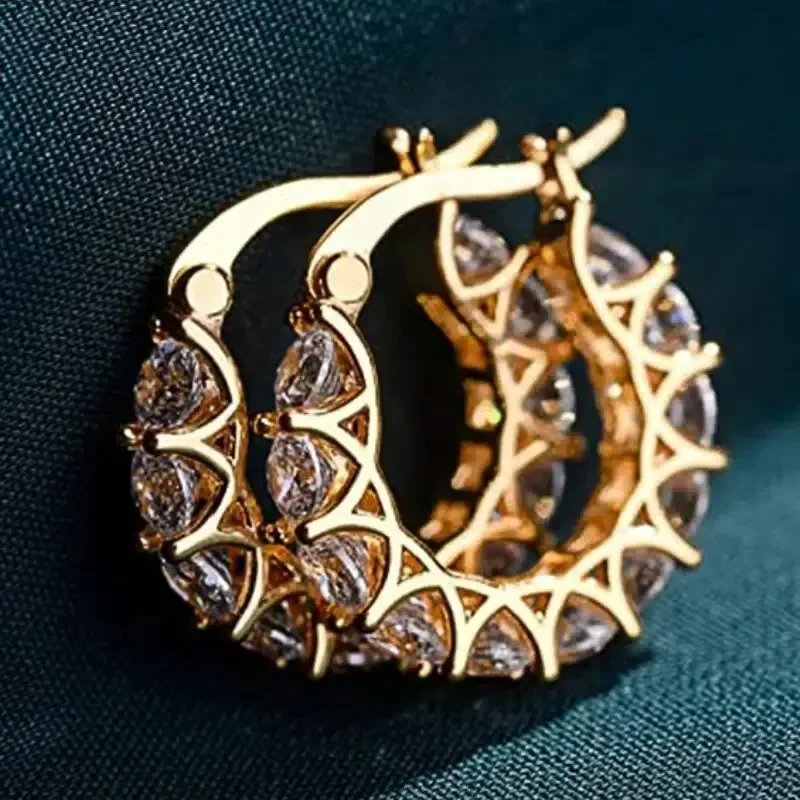 Boucle D’oreille Femmes Women Hoop Earrings Stylish Girl Accessories Party Daily Wearable Fashion Jewelry Piercing Бижутерия - Image 10