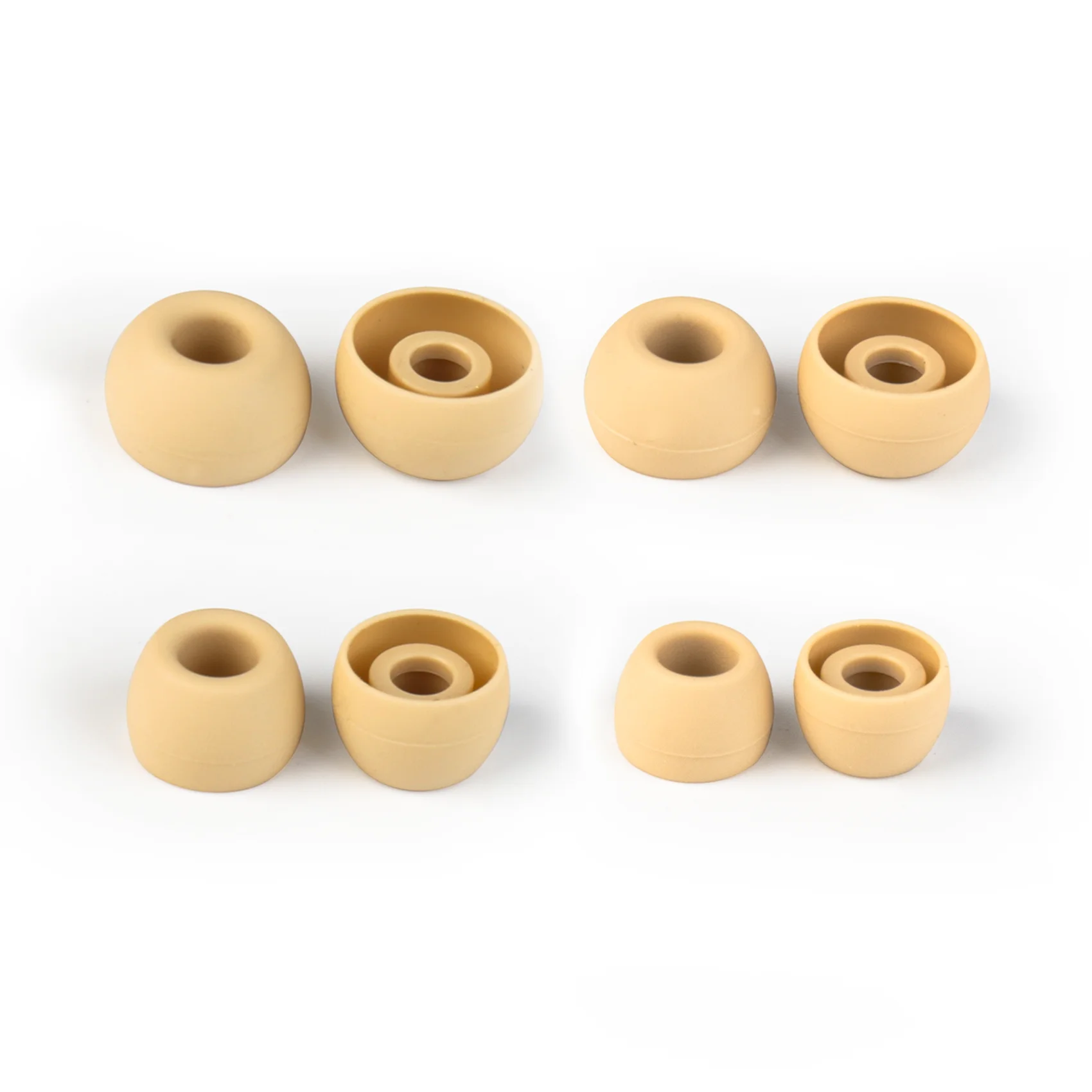 KBEAR 4540 coffee Silicone Eartips Ergonomically Designed Earcap Optional XS/S/M/L size and combination set Comfortable Earmuffs - Image 22