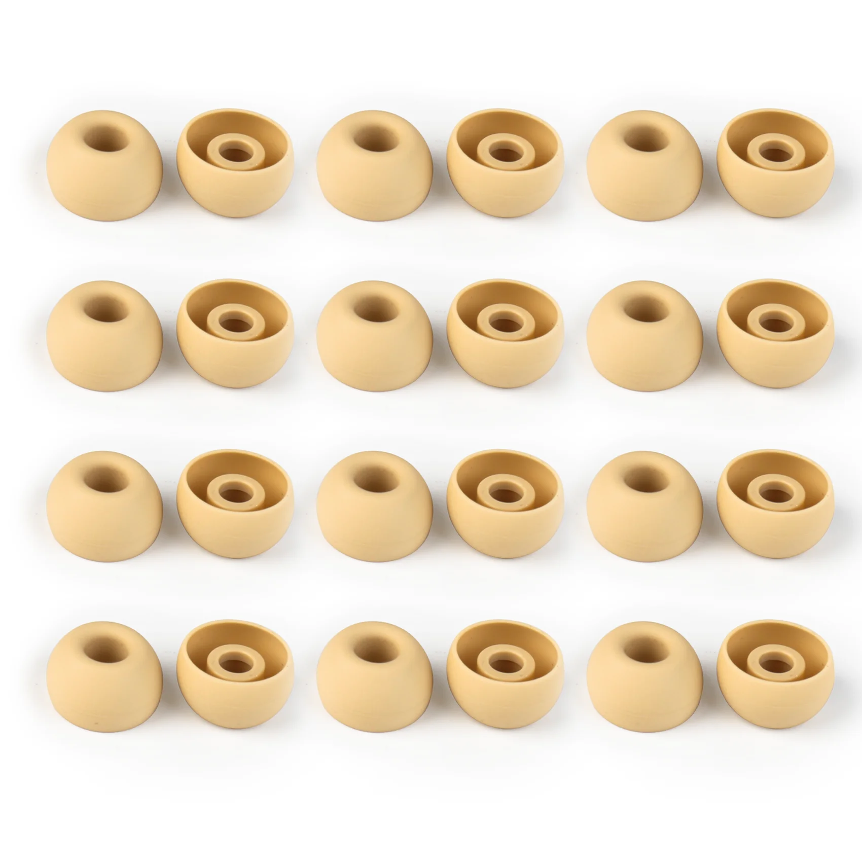 KBEAR 4540 coffee Silicone Eartips Ergonomically Designed Earcap Optional XS/S/M/L size and combination set Comfortable Earmuffs - Image 21