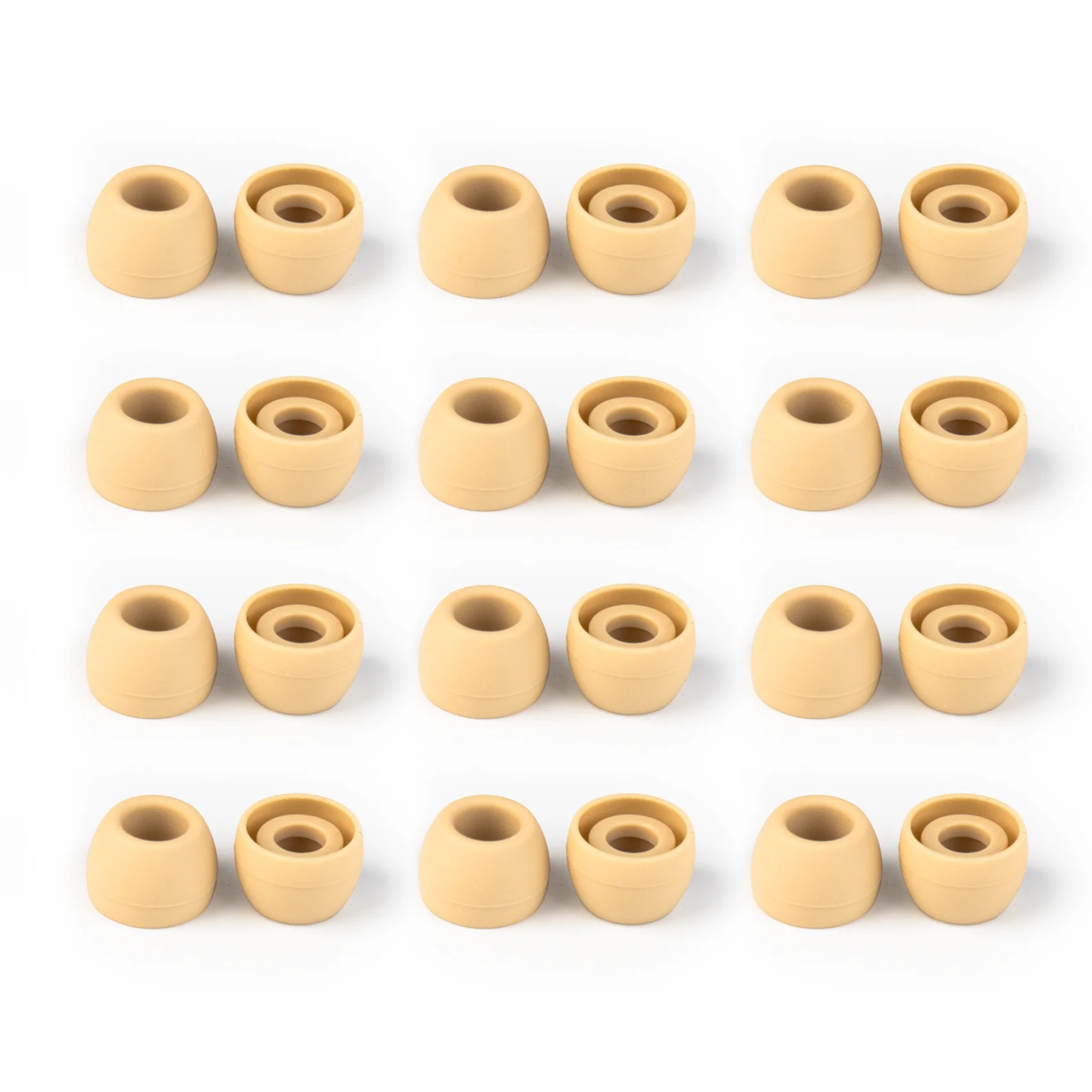 KBEAR 4540 coffee Silicone Eartips Ergonomically Designed Earcap Optional XS/S/M/L size and combination set Comfortable Earmuffs - Image 18