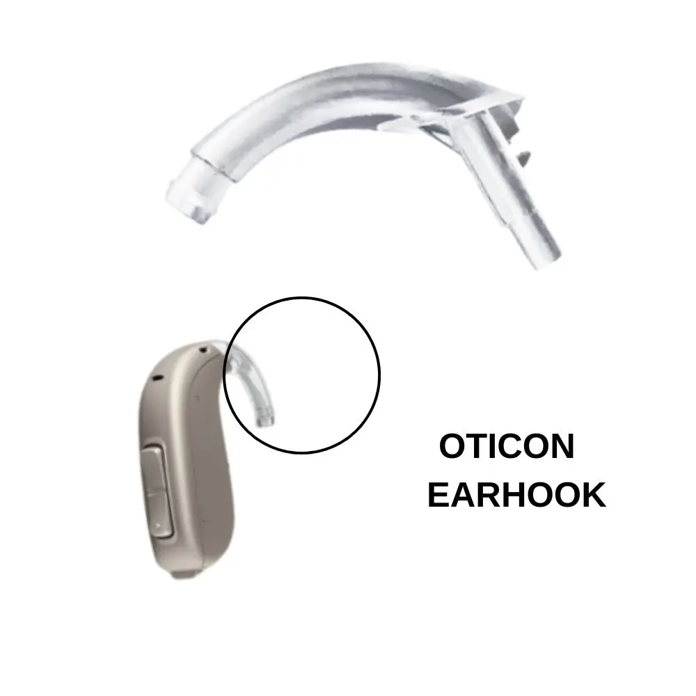 Oticon Ear Hooks For Oticon Hearing Ads 10 pacs Small And Eeasy To Carry Replaceable Hearing Aid Accessories Plastic - Image 2