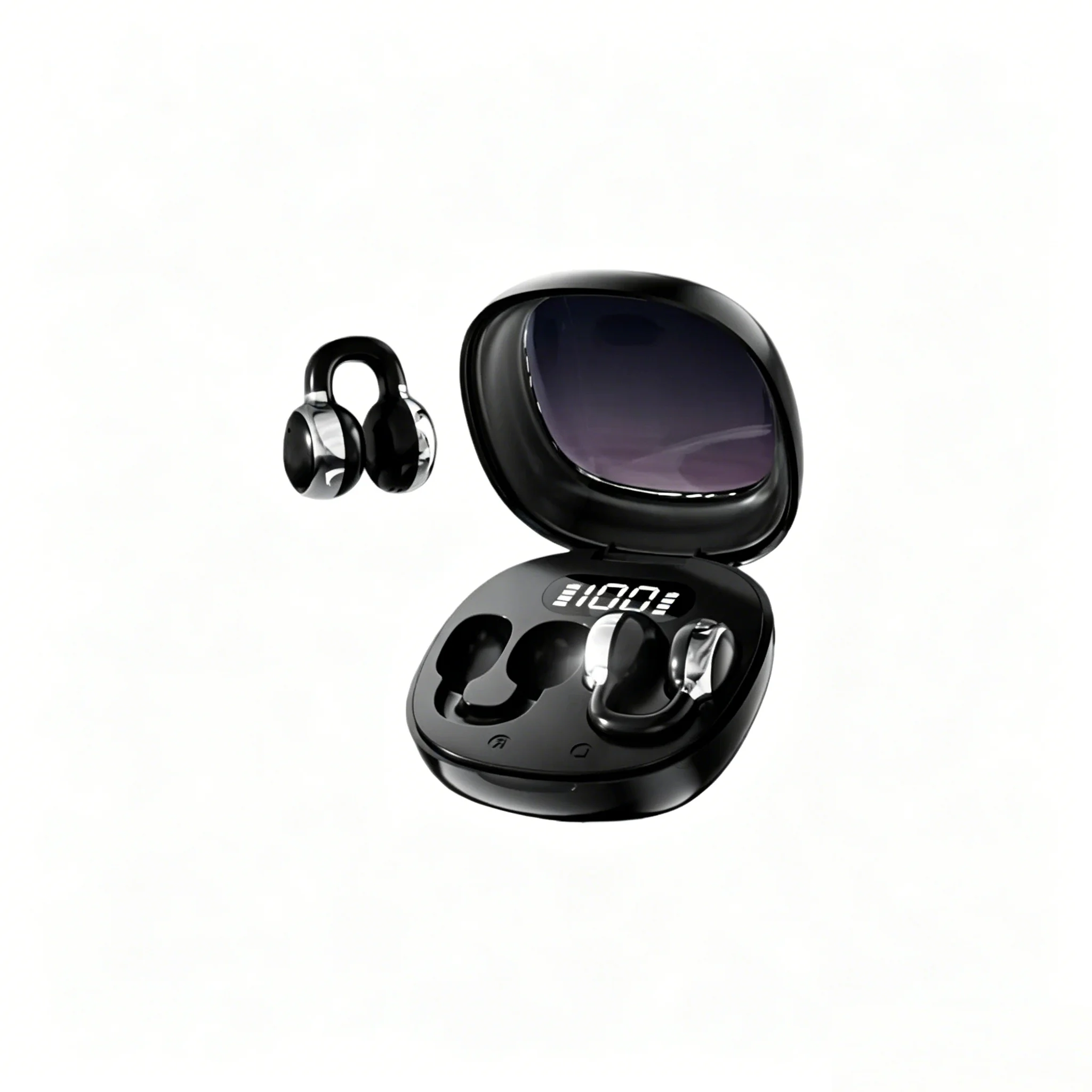 OWS Ear Clip Earbuds Upgraded Leakproof Sound 13mm Large Diaphragm Panoramic Audio Dolby Surround Wireless Earphones for Music - Image 7
