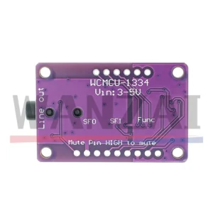 UDA1334A DAC Module UDA1334 I2S DAC Audio Stereo Decoder Module Board For Arduino 3.3V - 5V