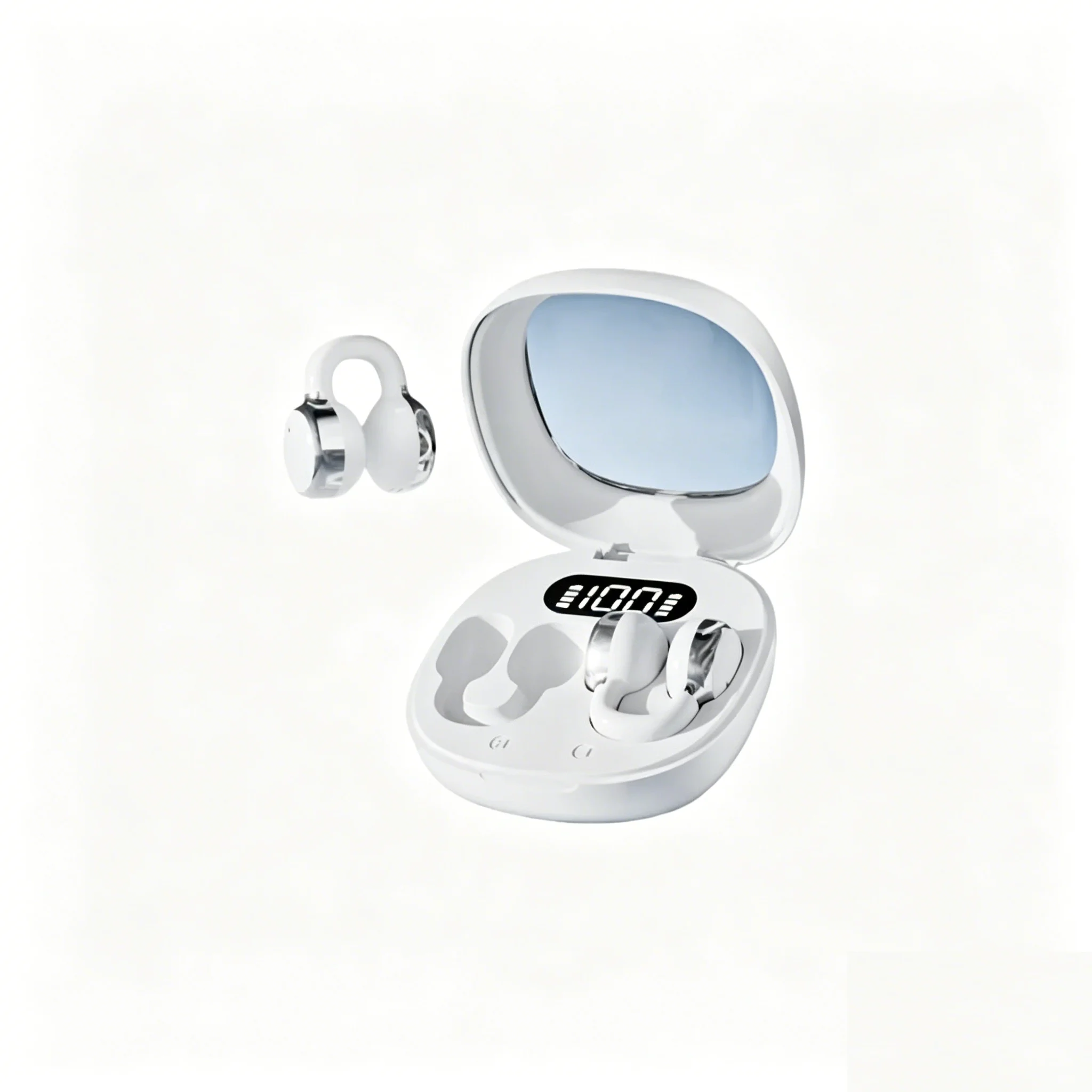 OWS Ear Clip Earbuds Upgraded Leakproof Sound 13mm Large Diaphragm Panoramic Audio Dolby Surround Wireless Earphones for Music - Image 9