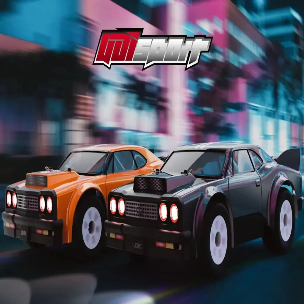 UDRIC UD1609 1/16 Scale 4WD Brushless RC Rally Car, High Speed Remote Control Drift Racing Vehicle with LED Lights Adults Kids - Image 4