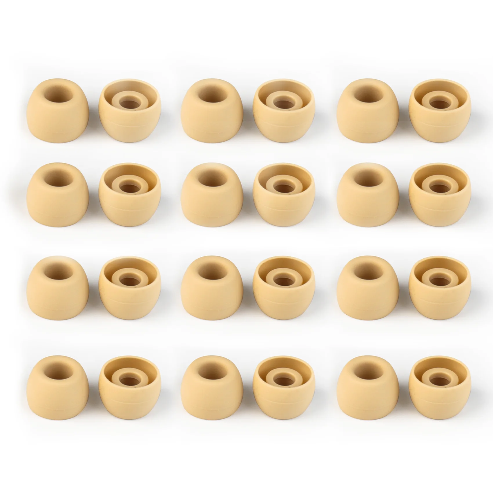 KBEAR 4540 coffee Silicone Eartips Ergonomically Designed Earcap Optional XS/S/M/L size and combination set Comfortable Earmuffs - Image 19