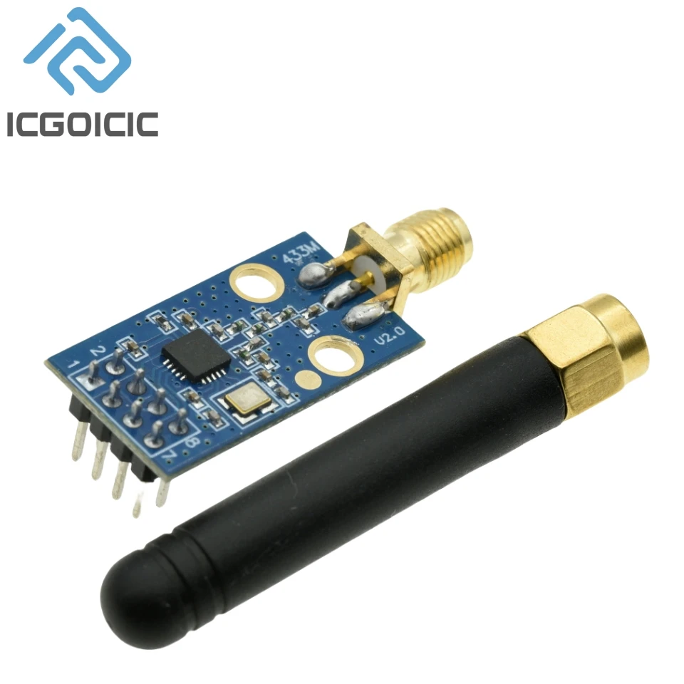 CC1101 Wireless Module With SMA Antenna Wireless Transceiver Module For Arduino 433MHZ - Image 6